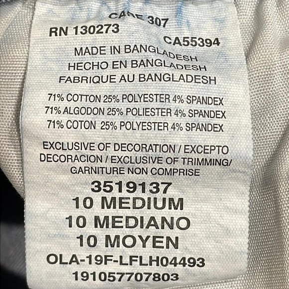 Lee Sculpting Slim Fit Skinny Leg Mid Rise Denim Jeans 10 - Picture 9 of 15